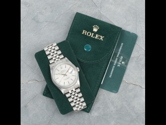 劳力士 (Rolex) Datejust 36 Argento Jubilee Silver Lining Dial - Rolex Service  16220 